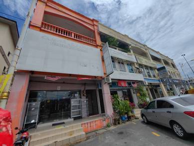 Kedai Tingkat Bawah & T1 depan istana kota lama 20'x70'
