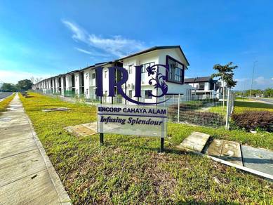 BRAND NEW 🔥 Double Storey Terrace Iris Cahaya Alam Shah Alam U12