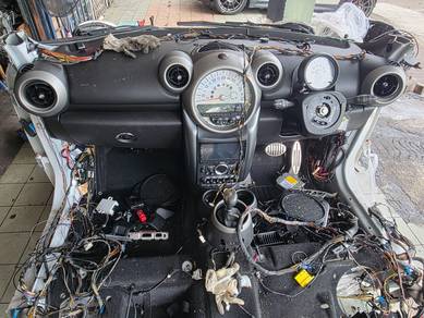 Cooper s r60 countryman halfcut engine bumper gbox