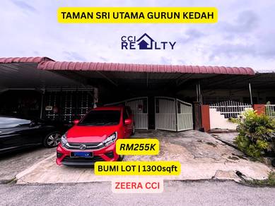 CASHBACK BELOW MV‼️Single Storey, Taman Sri Utama, Gurun Kedah