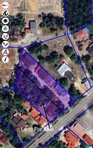 Tanah 22,500sqft  Dan Rumah Tepi Jalan Utama Padang Cempedak T.Gelugor