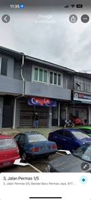 Permas Jaya @ Ground Floor Shoplot Good Location Hot Area For Rent