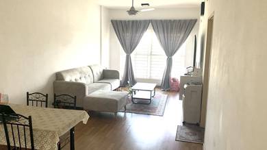 Jenderam Indah Apartment Dengkil Renovated Corner Unit For Sale