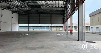 Prime location Pandamaran Klang semi d factory with 300amp non flood