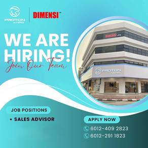 Peluang Kerja : Sales Advisor