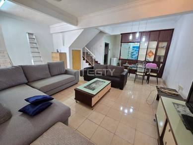 Reno Furnish Extend Up Down Kemuning Greenville Double Storey House