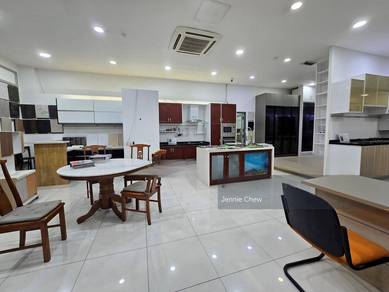 Bukit kemuning shah alam 3sty semi d corner factory non flood freehold