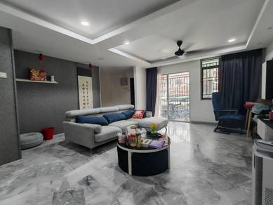 Pandan perdana 2 storey,cheras/gated guarded&partly furnished