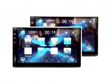 Tkc 7'' usb mirror link mp5 double din player