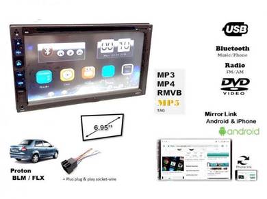 Saga blm flx 7'' dvd usb sd ml bt mp5 oem player