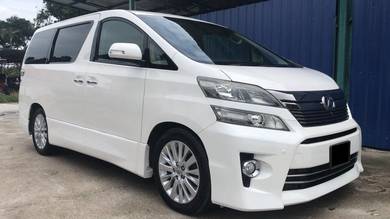 Toyota VELLFIRE 2.4 Z G-EDITION (loan kedai)