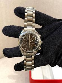 2009 Omega Speedmaster Date Chronograph Black Dial