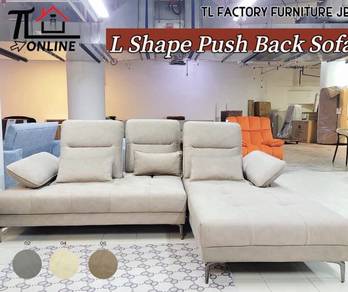 L Shape Push Back Sofa 
