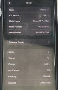 iphone 15 pro max 256 gb
