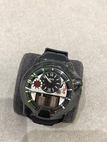 Hyt DLC Green Ceramic 48.8mm Year 2019 Watch