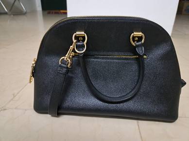 Preloved Coach satchel crossbody in black