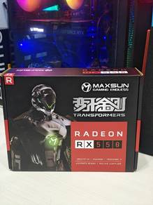 Maxsun RX550 4GB Transformers Edition GPU