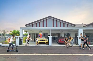 Simpang Pulai-Gopeng rumah setingkat, dekat Unisem, Full Loan