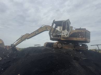 excavator CAT 120 & komatsu motorgrader
