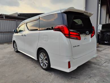K MILEAGE 2021 Toyota ALPHARD 2.5 S TYPE GOLD