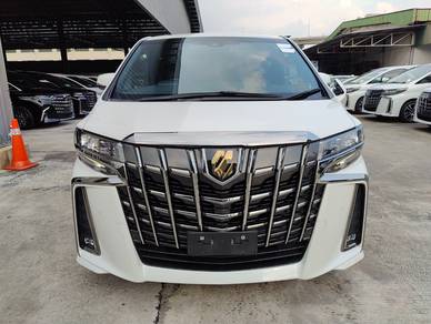 K MILEAGE 2021 Toyota ALPHARD 2.5 S TYPE GOLD