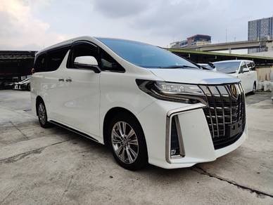 K MILEAGE 2021 Toyota ALPHARD 2.5 S TYPE GOLD