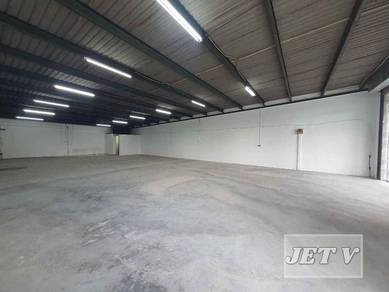 Corner Lot Bukit Kemuning Single Storey Link Factory for rent