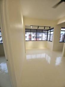 Flat Cantik Renovasi Penuh di Taman Perling Jalan Camar