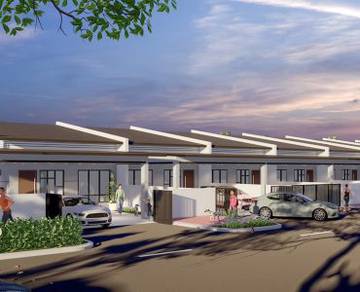 22x70 4R2B | 0% D/Payment + Cash Back | Single Storey Enstek