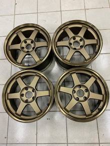 RAYS TE37 5/114.3 17 Original Made In JAPAN (Used)