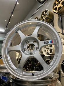 SSR Type C 5/114.3 17Silver Origonal Made In JAPAN