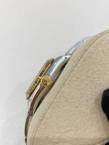 Rolex Oyster Perpetual 26 Half 18k750 Yellow Gold
