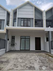 Meridin east jalan kong kong. Double storey terrace house