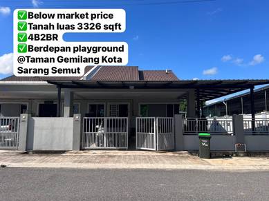 Taman Gemilang Kota Sarang Semut 💥TANAH LUAS |OPEN FACING