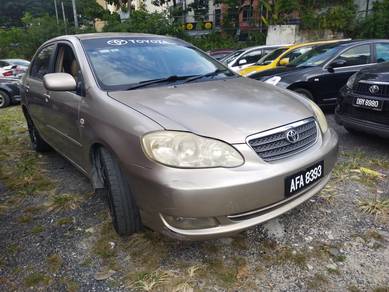 Toyota COROLLA ALTIS 1.6 E (A) ENGINE STEADY