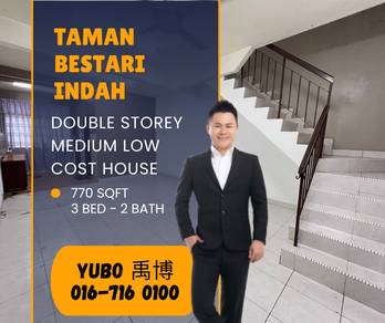 Taman Bestari Indah Ulu Tiram 2 Storey Medium Low Cost Freehold