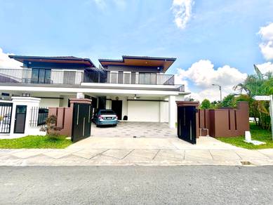 Fully Furnished Corner Lot Double Storey Semi-d Setia Mayuri Semenyih