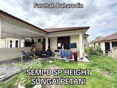 SEMI D TERMURAH/OPEN FACING‼️SP HEIGHT Sungai Petani fully renovate