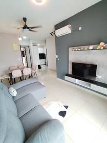 Sks habitat / Larkin / jb town / bus station / 2 bed / fully furnish