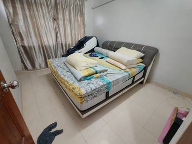 Jalan seroja, taman johor jaya, double storey lowcost, renovated.