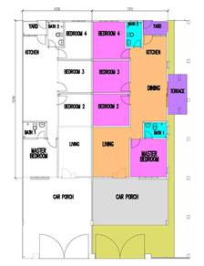 Gated Guarded 24x70 1Storey Terrace House Botani Parkland Jasin Bemban