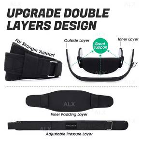 MAXGEAR Fitness Weightlifting Waist Belt
