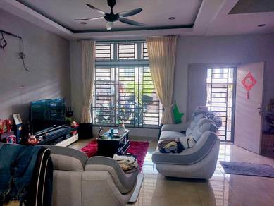 Nusa Sentral @ 2 Storey Terrace (20x70) Full Extended Gated & Guarded