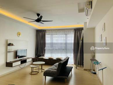 Fully Furnished Unit With 2 Bedrooms Near MRT Station @ D'Sara Sentral