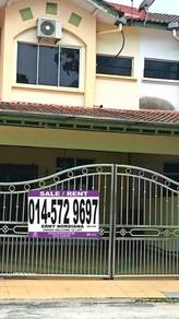 Teres 2 Tingkat Near to Center for sale (fully furnished)