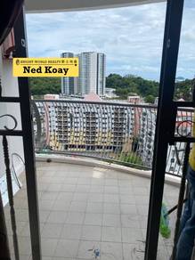 ( Corner Unit ) Saujana Heights 700sf Renovated 1cp Teluk Kumbar