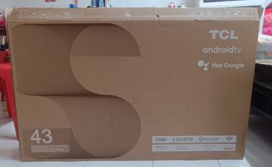 TCL 43" android TV