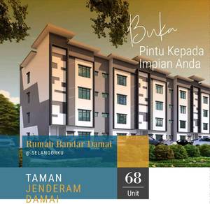 Freehold Pangsapuri Selangorku Taman Jenderam Damai for sale
