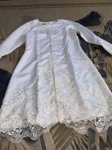 Baju Kurung Nikah & Kain (Saiz S)