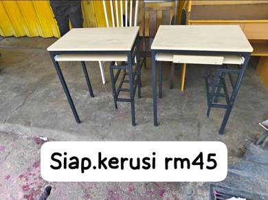 meja siap kerusi 